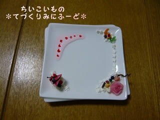 苦心の作*アクセサリートレイ*