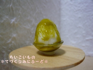 かき氷宇治